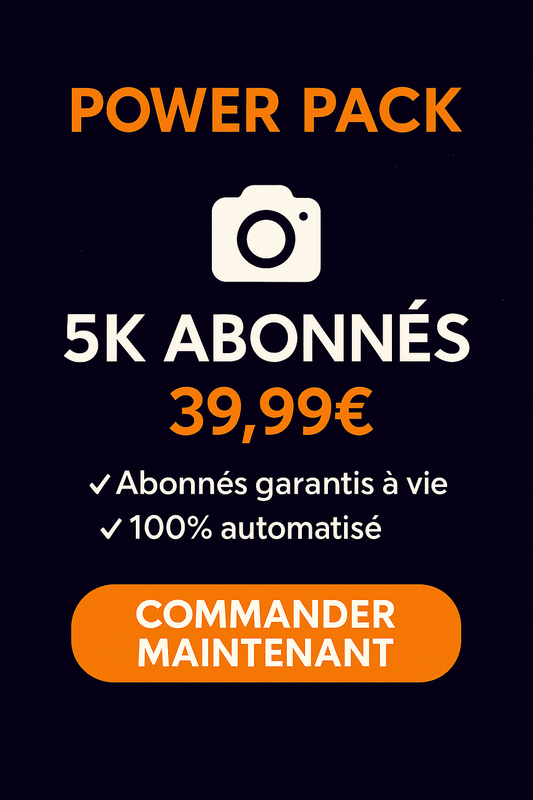 5000 ABONNÉS INSTA