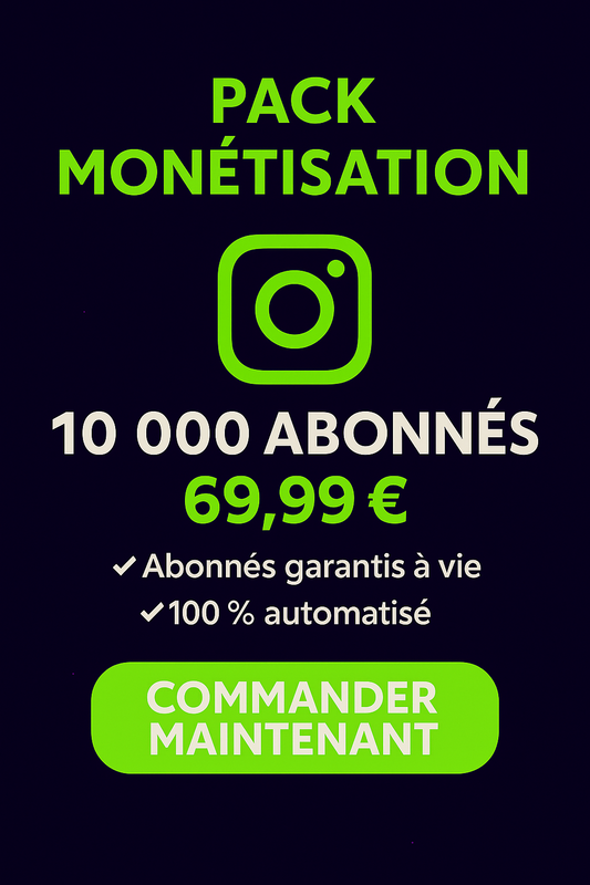 10000 ABONNÉS INSTA