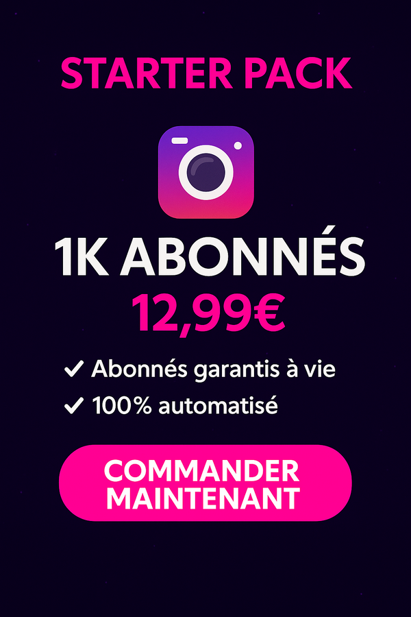 1000 ABONNÉS INSTA